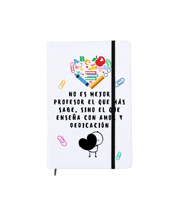 Libreta PROFE "AMOR Y DEDICACIÓN"