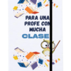 Pack taza + libreta PROFE "MUCHA CLASE"