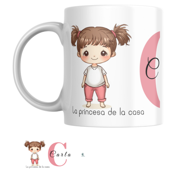 Taza NIÑO/A con inicial