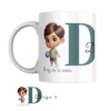 Taza NIÑO/A con inicial