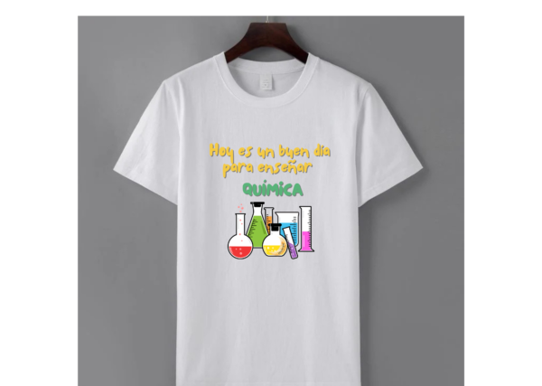 Camiseta PROFE "QUÍMICA"