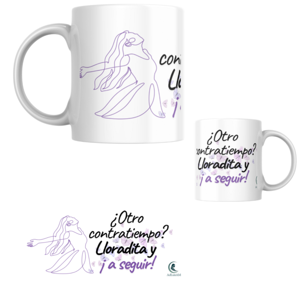Taza FIBROMIALGIA "LLORADITA"