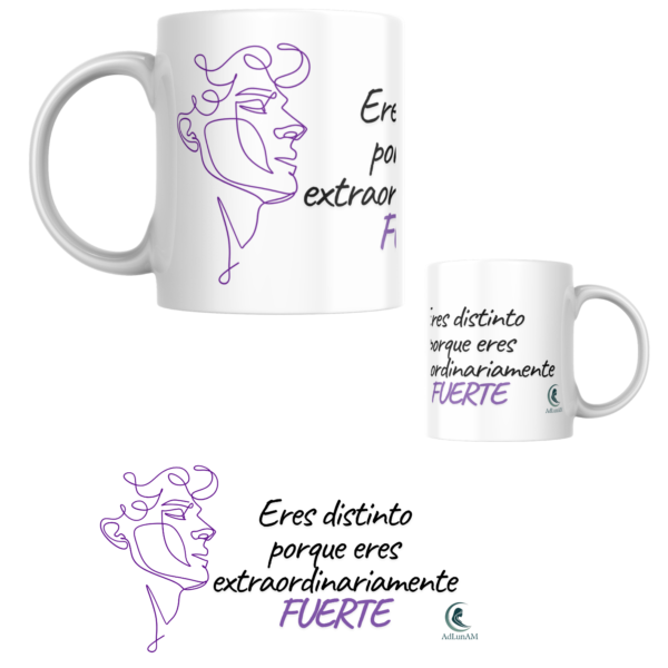 Taza FIBROMIALGIA "FUERTE" (hombre)
