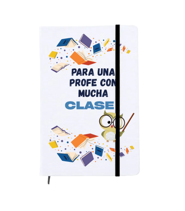 Libreta PROFE "MUCHA CLASE"