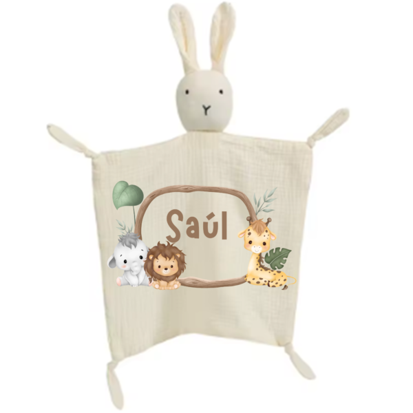 Muselina bebé ANIMALITOS