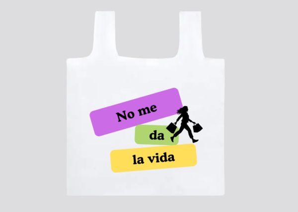 Bolsa compra NO ME DA LA VIDA