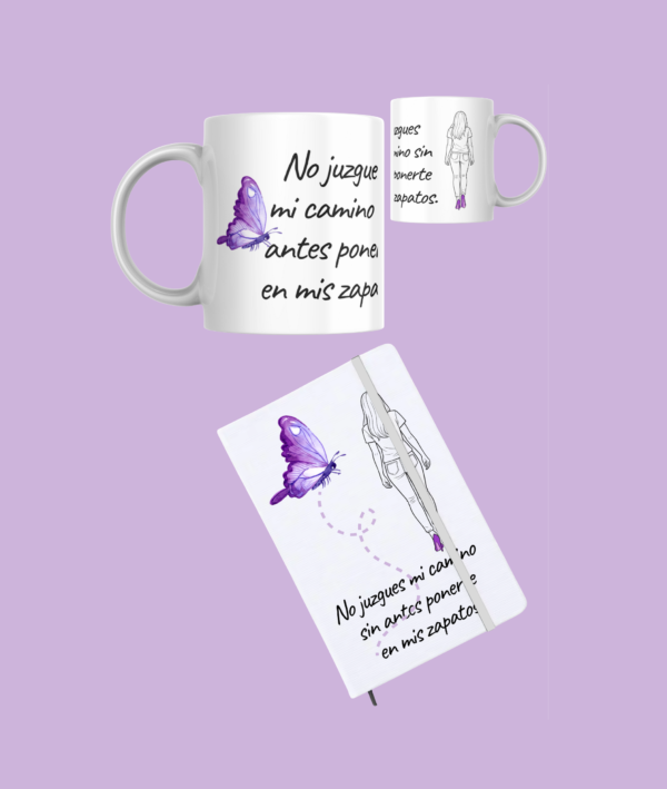 Pack taza + libreta FIBROMIALGIA