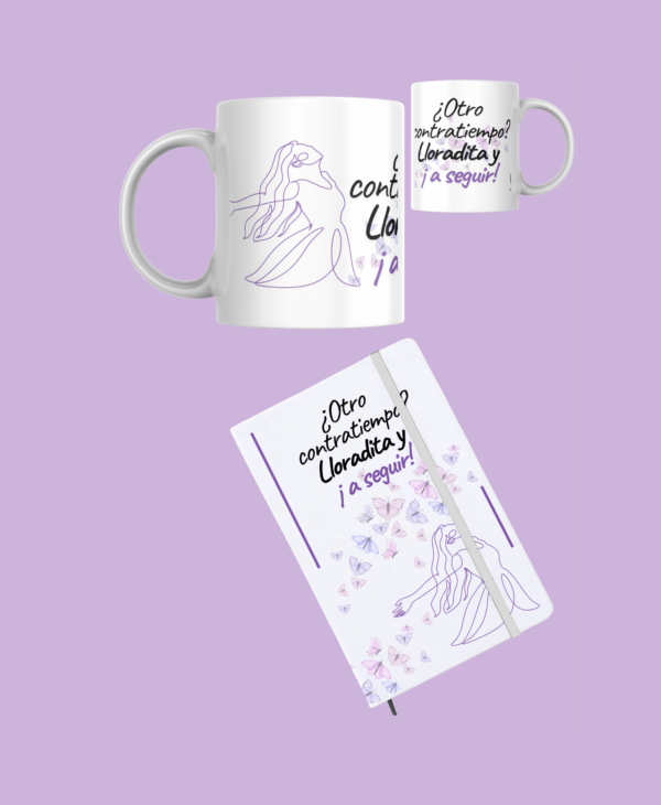 Pack taza + libreta FIBROMIALGIA
