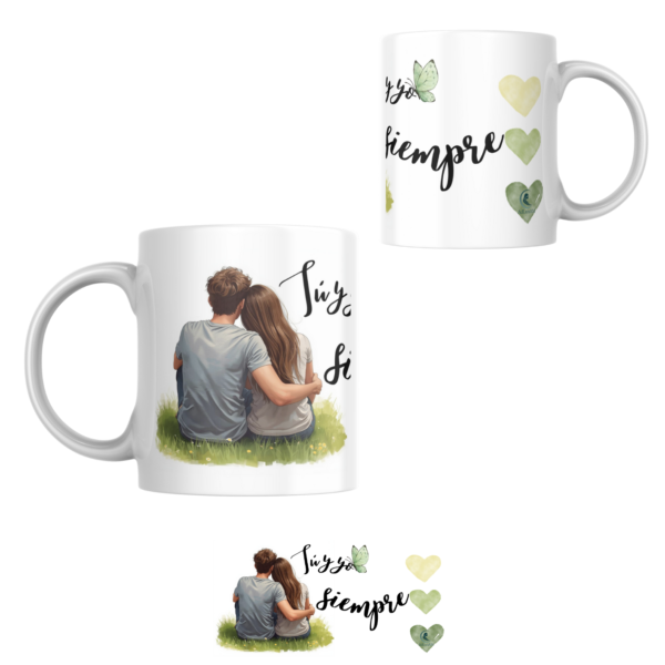 Taza AMOR "TÚ Y YO"