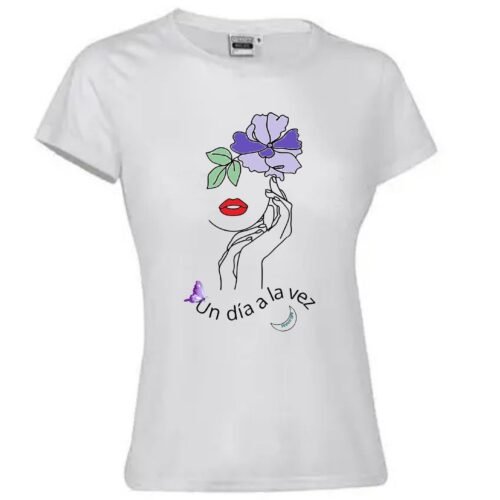 Camiseta FIBROMIALGIA "UN DÍA A LA VEZ"