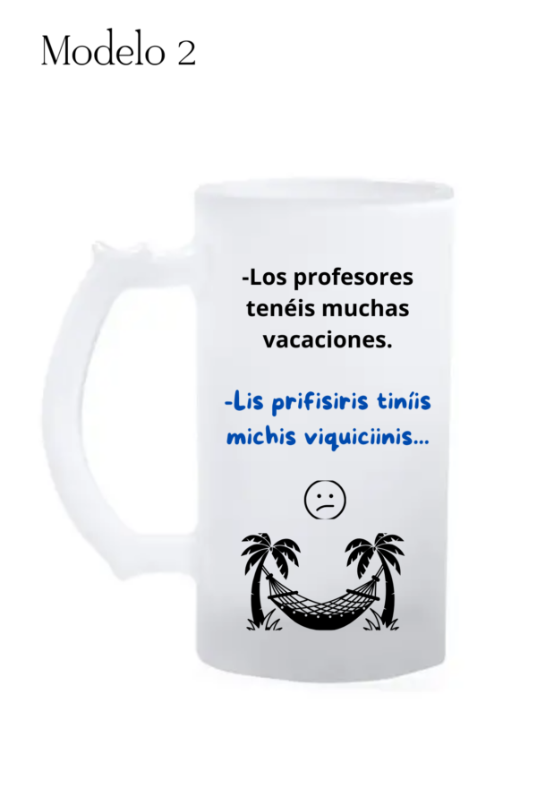 17 Jarra PROFE "VACACIONES"