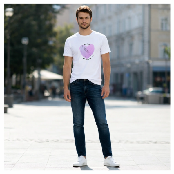 Camiseta APOYO FIBROMIALGIA "Corazón" (H/M)