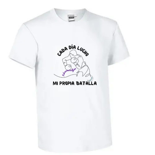 Camiseta FIBROMIALGIA "BATALLA" (Hombre)