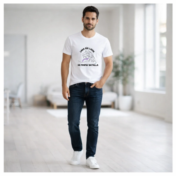 Camiseta FIBROMIALGIA "BATALLA" (Hombre)
