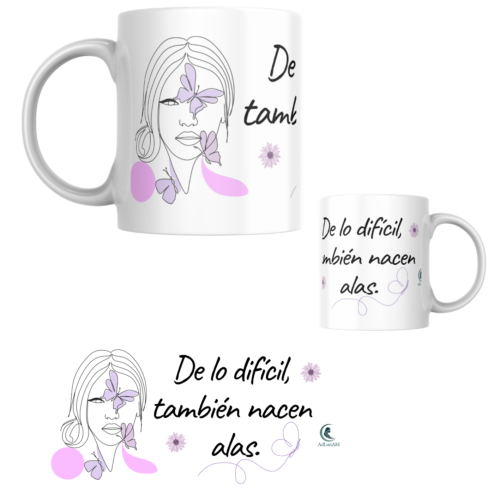 Bolsa FIBROMIALGIA "AUNQUE TÚ VEAS CALMA"