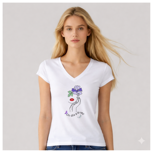 Camiseta FIBROMIALGIA "UN DÍA A LA VEZ"