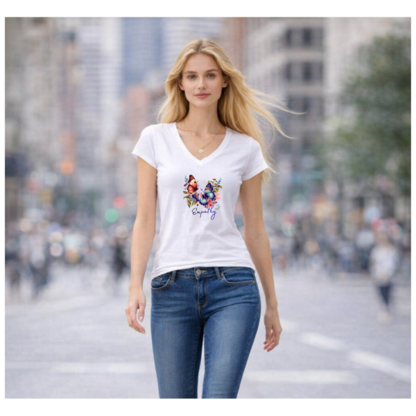 Camiseta FIBROMIALGIA "MARIPOSAS"