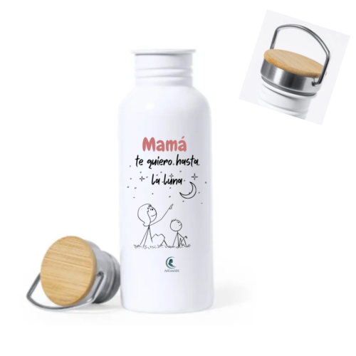 Botella MAMÁ "HASTA LA LUNA"