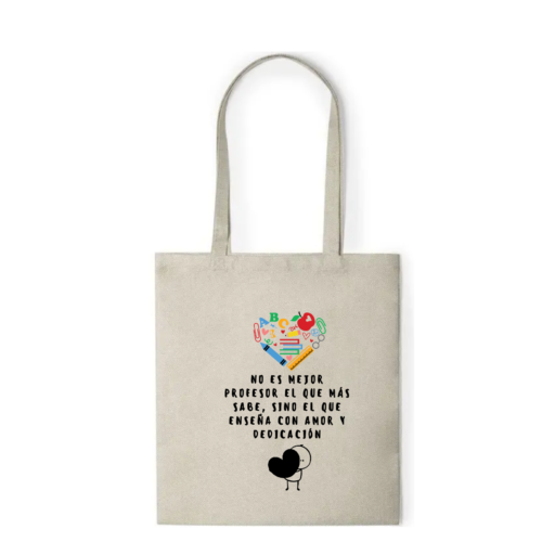 Bolsa PROFE "AMOR Y DEDICACIÓN"