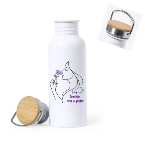 Botella FIBROMIALGIA "HOY TAMBIÉN PUEDO"