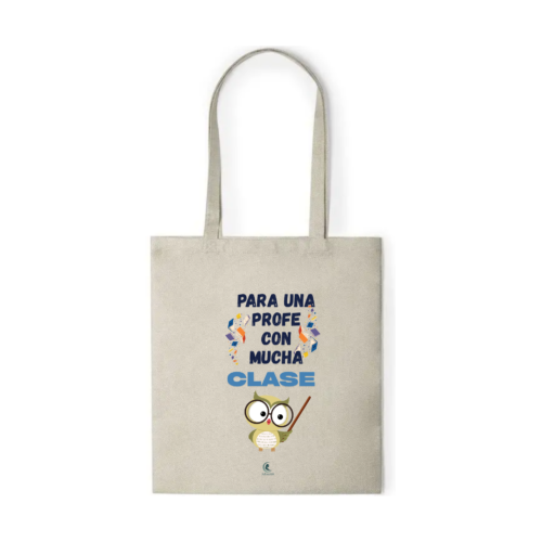 Bolsa PROFE "MUCHA CLASE"