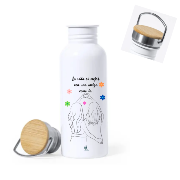 Botella AMISTAD "MEJOR CON AMIGAS COMO TÚ"