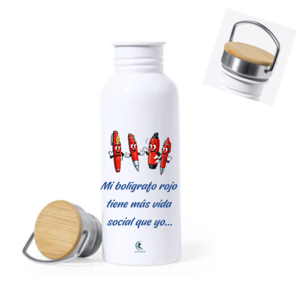 Botella PROFE "BOLI ROJO"