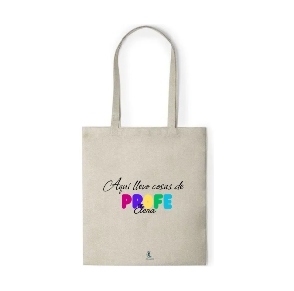 Bolsa PROFE "COSAS DE PROFE" (nombre)
