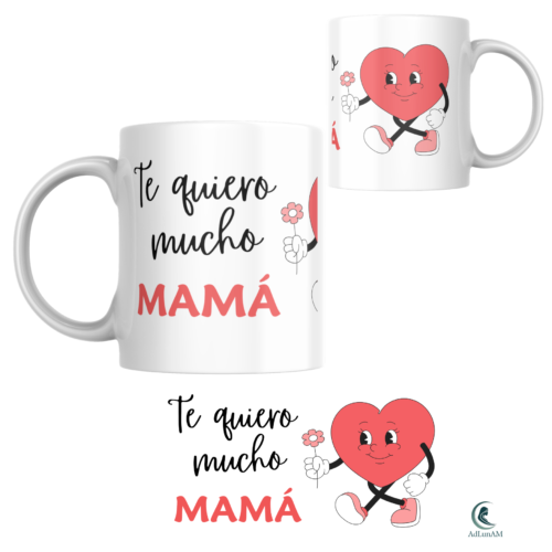 Taza MAMÁ "CORAZÓN"
