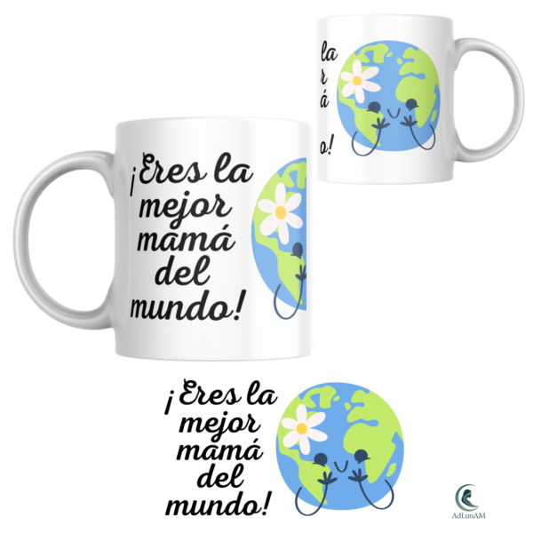 Taza MAMÁ "LA MEJOR DEL MUNDO"