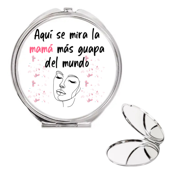Espejo MAMÁ "LA MÁS GUAPA"