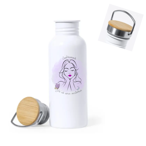 Botella FIBROMIALGIA "SOBREVIVIR"