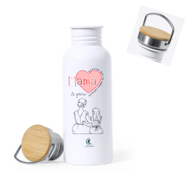 Botella MAMÁ "AMOR INFINITO" (niña)