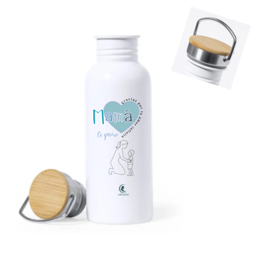 Botella MAMÁ "AMOR INFINITO" (niño)