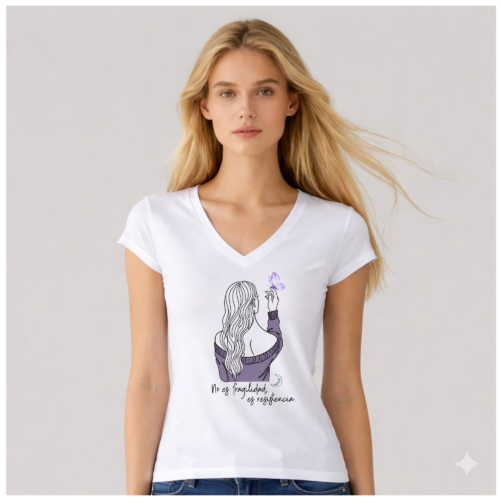 Camiseta FIBROMIALGIA "NO ES FRAGILIDAD"
