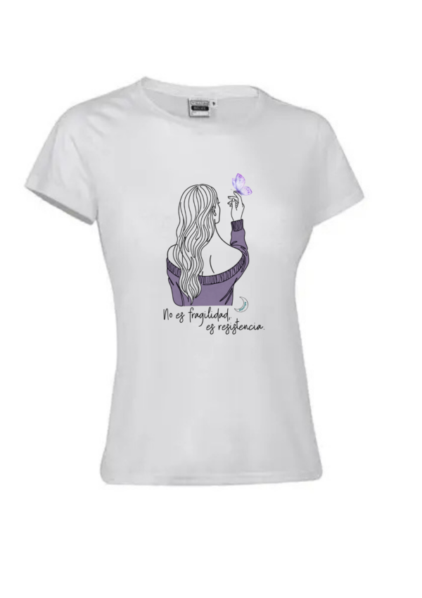 Camiseta FIBROMIALGIA "NO ES FRAGILIDAD"