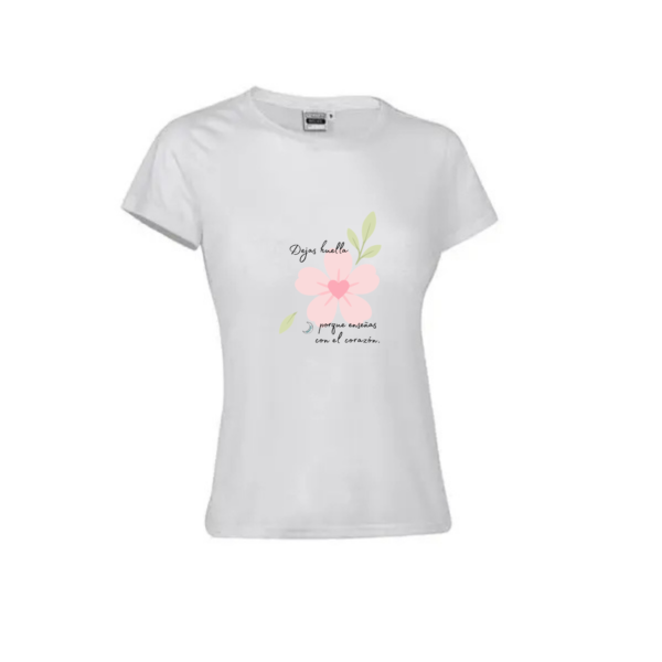 Camiseta PROFE "DEJAS HUELLA"