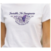Camiseta FIBROMIALGIA "INVISIBLE, NO IMAGINARIO"
