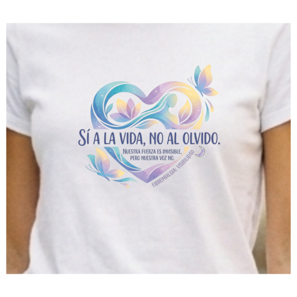Camiseta FIBROMIALGIA "NO AL OLVIDO"