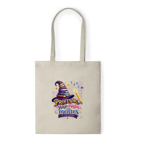 Bolsa PROFE "HAGO MAGIA"