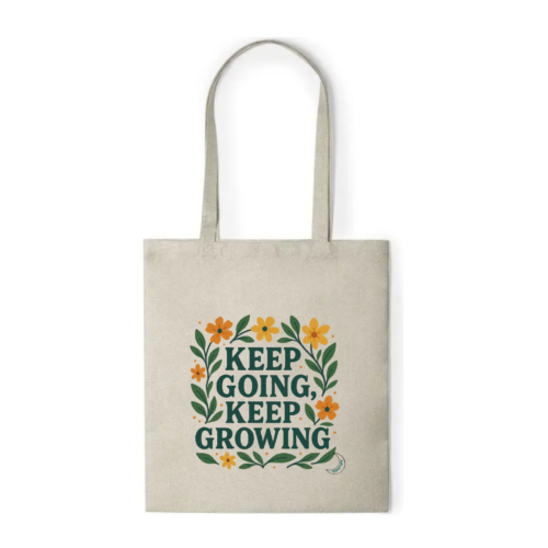Bolsa PROFE "KEEP GROWING"