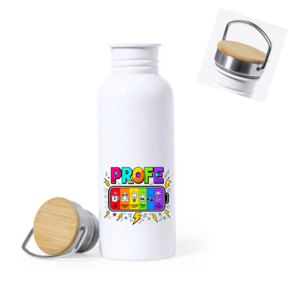 Botella PROFE "BATERÍA"