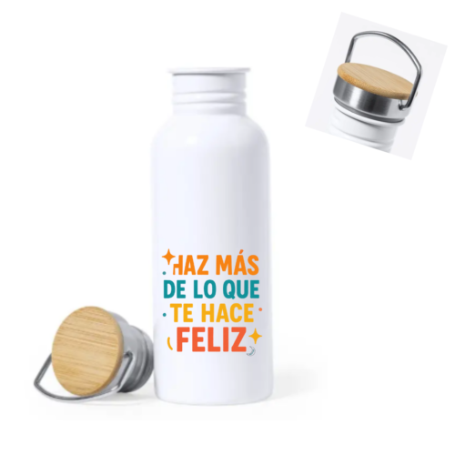 Botella PROFE "HAZ MÁS"