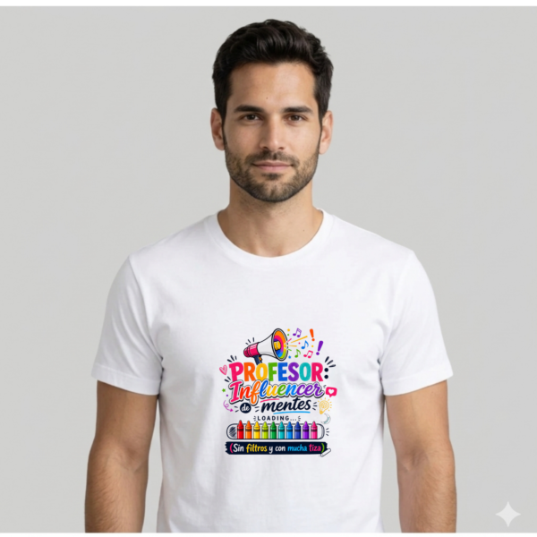Camiseta PROFE "INFLUENCER DE MENTES"