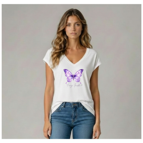 Camiseta FIBROMIALGIA "FUERZA INVISIBLE"