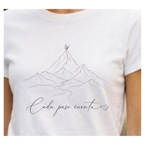 Camiseta FIBROMIALGIA "CADA PASO CUENTA"