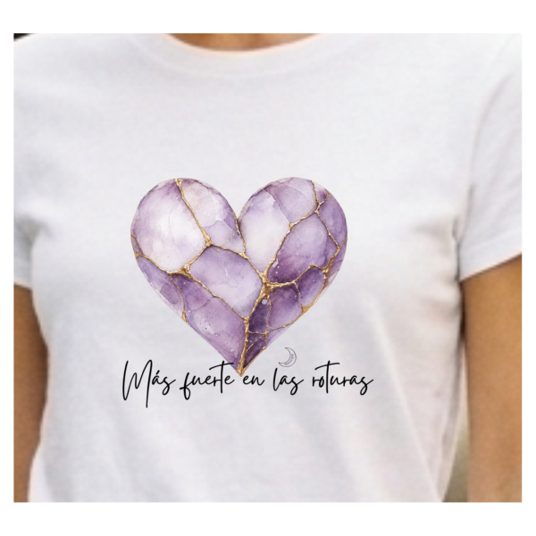 Camiseta FIBROMIALGIA "MÁS FUERTE EN LAS ROTURAS"