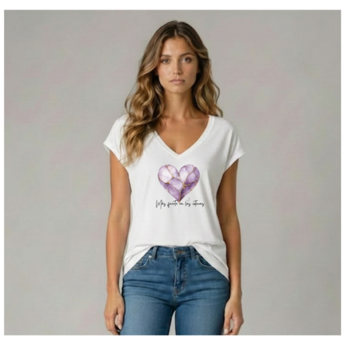 Camiseta FIBROMIALGIA "MÁS FUERTE EN LAS ROTURAS"