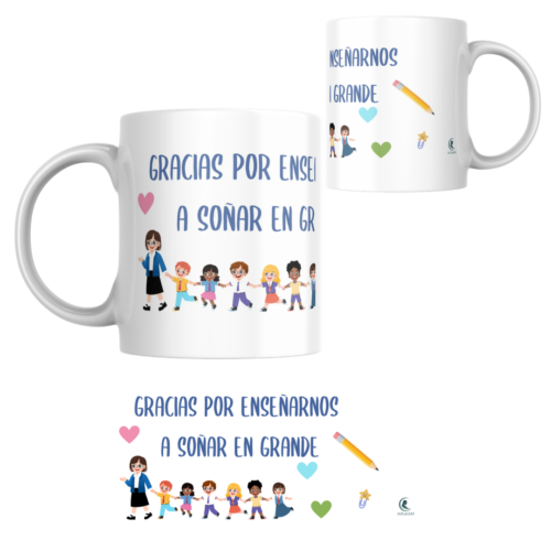 Taza PROFE "ENSEÑAR A SOÑAR"