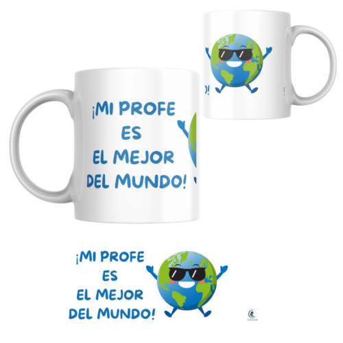 Taza PROFE "MEJOR DEL MUNDO"
